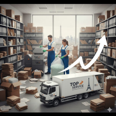 Débarras et destruction d'archives