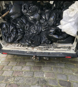 Débarras d’encombrants dans une cave du 18ème arrondissement de Paris avec évacuation et tri-Image1