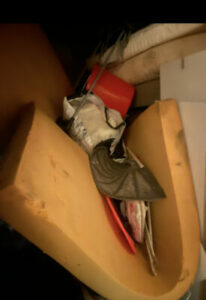 Équipe professionnelle effectuant le débarras des encombrants dans des caves d'immeuble à Paris 14e-Image5