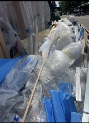 Débarras professionnel des encombrants sur chantier dans un local du 3e arrondissement de Paris-Image1